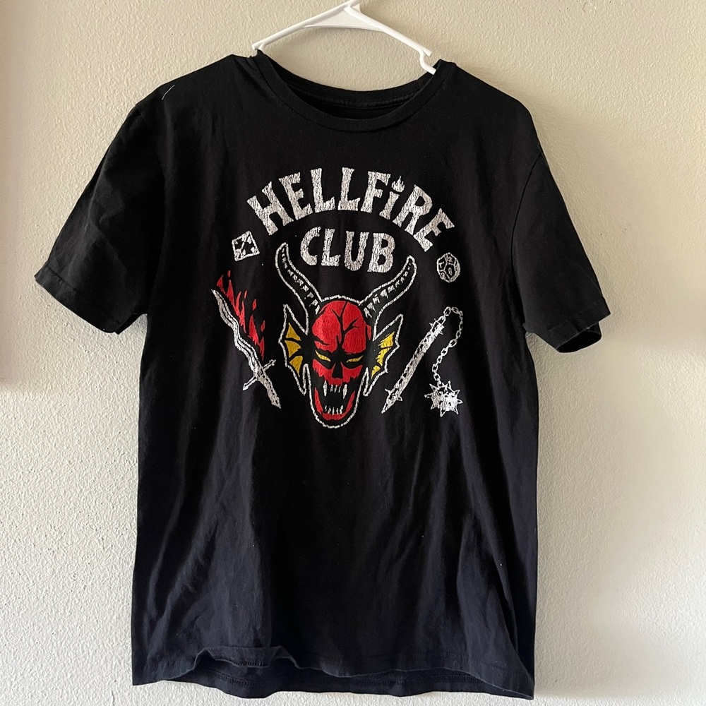 Netflix Stranger Things Black T-Shirt